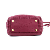 Louis Vuitton Speedy Pelle Empreinte Bordeaux