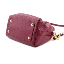 Louis Vuitton Speedy Pelle Empreinte Bordeaux