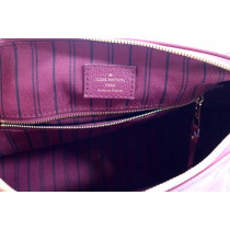 Louis Vuitton Speedy Pelle Empreinte Bordeaux