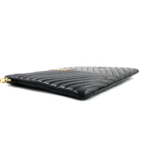 Saint Laurent Pochette Cassandre Pelle Grain de Poudre Nera