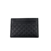 Gucci Portacarte Pelle GG Jumbo Nera