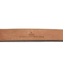 Gucci Cintura Pelle Nera