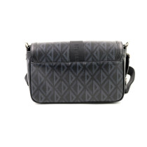 Dior Flap Messenger Pelle Nero Grigio