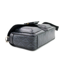 Dior Flap Messenger Pelle Nero Grigio