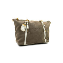 Prada Shopping Tela Jaquard Beige