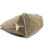 Prada Shopping Tela Jaquard Beige