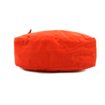 Prada Shopping Tela Vela e Struzzo Arancio