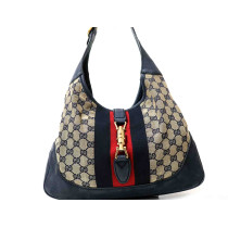 Gucci Jackie Vintage GG Blu