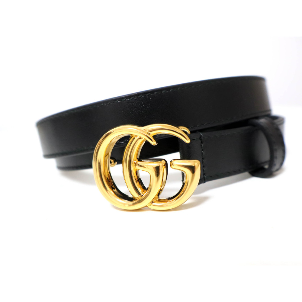 Gucci Cintura Pelle Nera