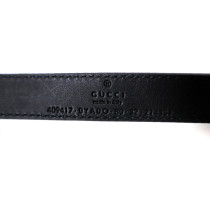 Gucci Cintura Pelle Nera