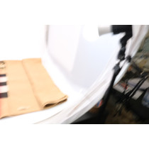 Burberry Mantella Lana Check Marrone