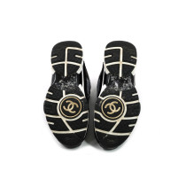 Chanel Sneakers Tweed Lana Grigia