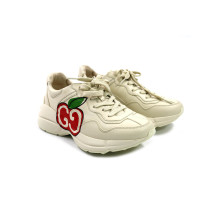 Gucci Sneaker Rhyton Pelle Panna