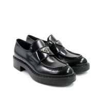 Prada Mocassini Monolith Pelle Nera