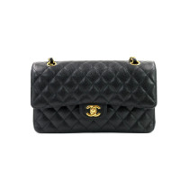 Chanel 11.12 Pelle Caviar Nera