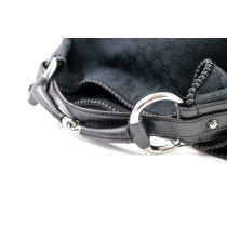 Gucci Hobo Horsebit GG Nera