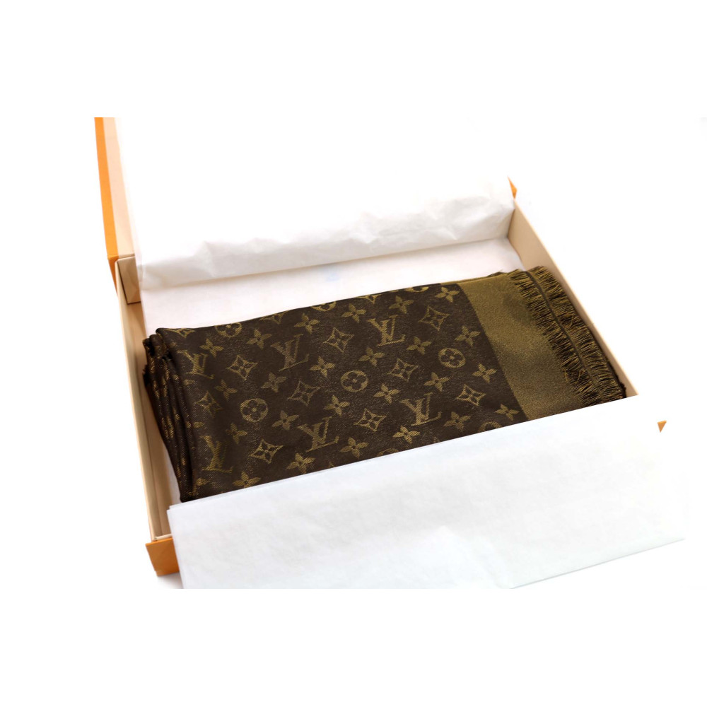 Louis Vuitton Stola Seta e Lana Monogram