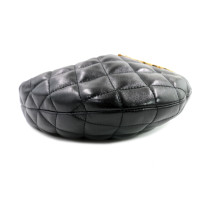 Saint Laurent Icarino Pelle d'Agnello Nera