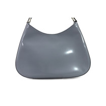 Prada Cleo Pelle Spazzolata Fiordaliso