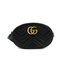 Gucci Marsupio Marmont Pelle Nera