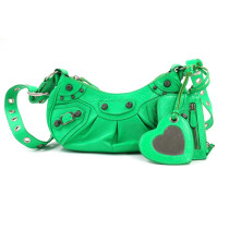 Balenciaga Le Cagole XS Pelle Verde