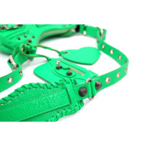 Balenciaga Le Cagole XS Cuir Vert
