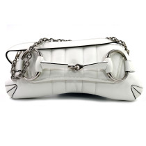 Gucci Horsebit Pelle Bianca