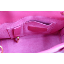 Saint Laurent Sac de Jour Pelle Rosa