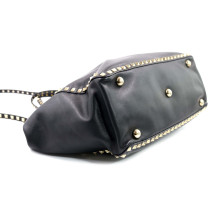 Valentino Shopping Rockstud Pelle Nera