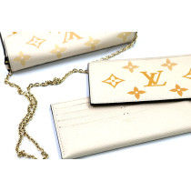 Louis Vuitton Felicie Pelle Panna