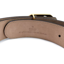 Gucci Cintura Pelle Nera