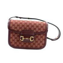 Gucci Horsebit GG Bordeaux