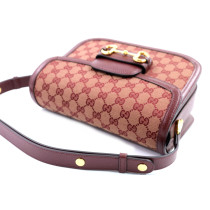 Gucci Horsebit GG Bordeaux