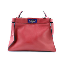 Fendi Peekaboo Pelle Rossa