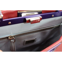 Fendi Peekaboo Pelle Rossa