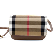 Burberry Tracollina Pelle Marrone