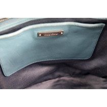 Miu Miu Shopping Matelasse Pelle Azzurra