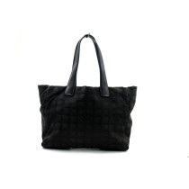Chanel Tote MM New Travel Nylon Nero