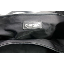 Chanel Tote MM New Travel Nylon Nero