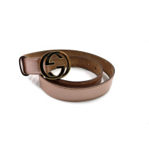 Gucci Cintura Marmont Pelle Rosa