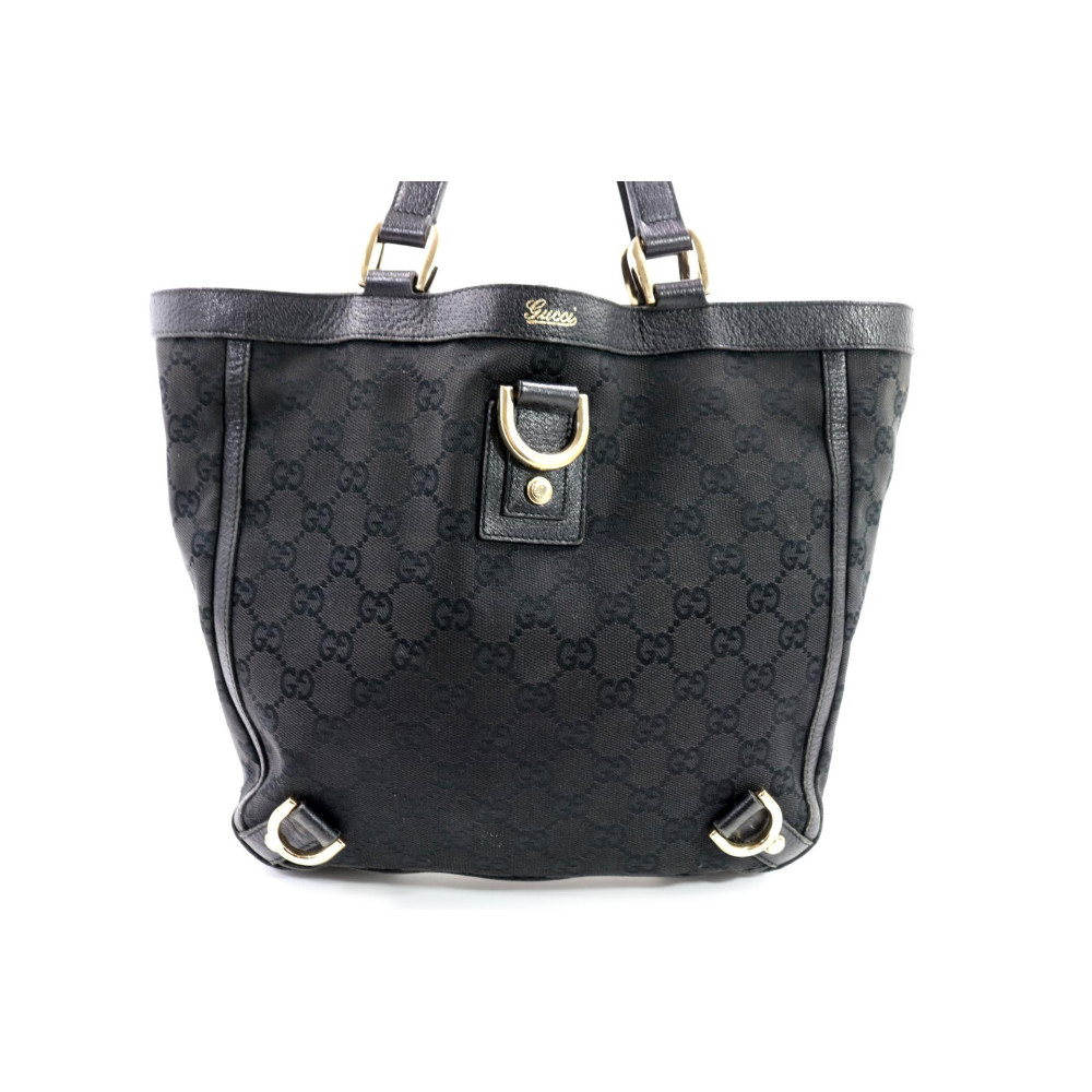 Gucci Abbey D Ring GG Nero