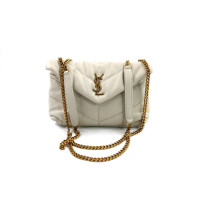 Saint Laurent Puffer Toy Pelle Bianca