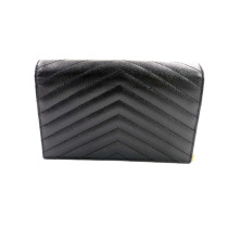 Saint Laurent Woc Cassandre Pelle Nera