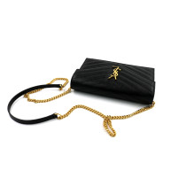 Saint Laurent Woc Cassandre Pelle Nera