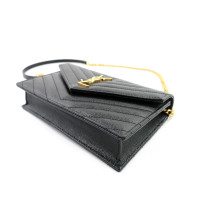 Saint Laurent Woc Cassandre Pelle Nera