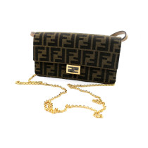 Fendi Woc Baguette Zucca Marrone