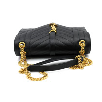 Saint Laurent Envelope Pelle Nera