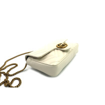 Gucci Marmont White Leather