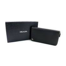 Prada Portafoglio Pelle Nera