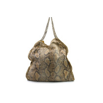 Stella McCartney Falabella Due Catene Tote Stampa Pitonata